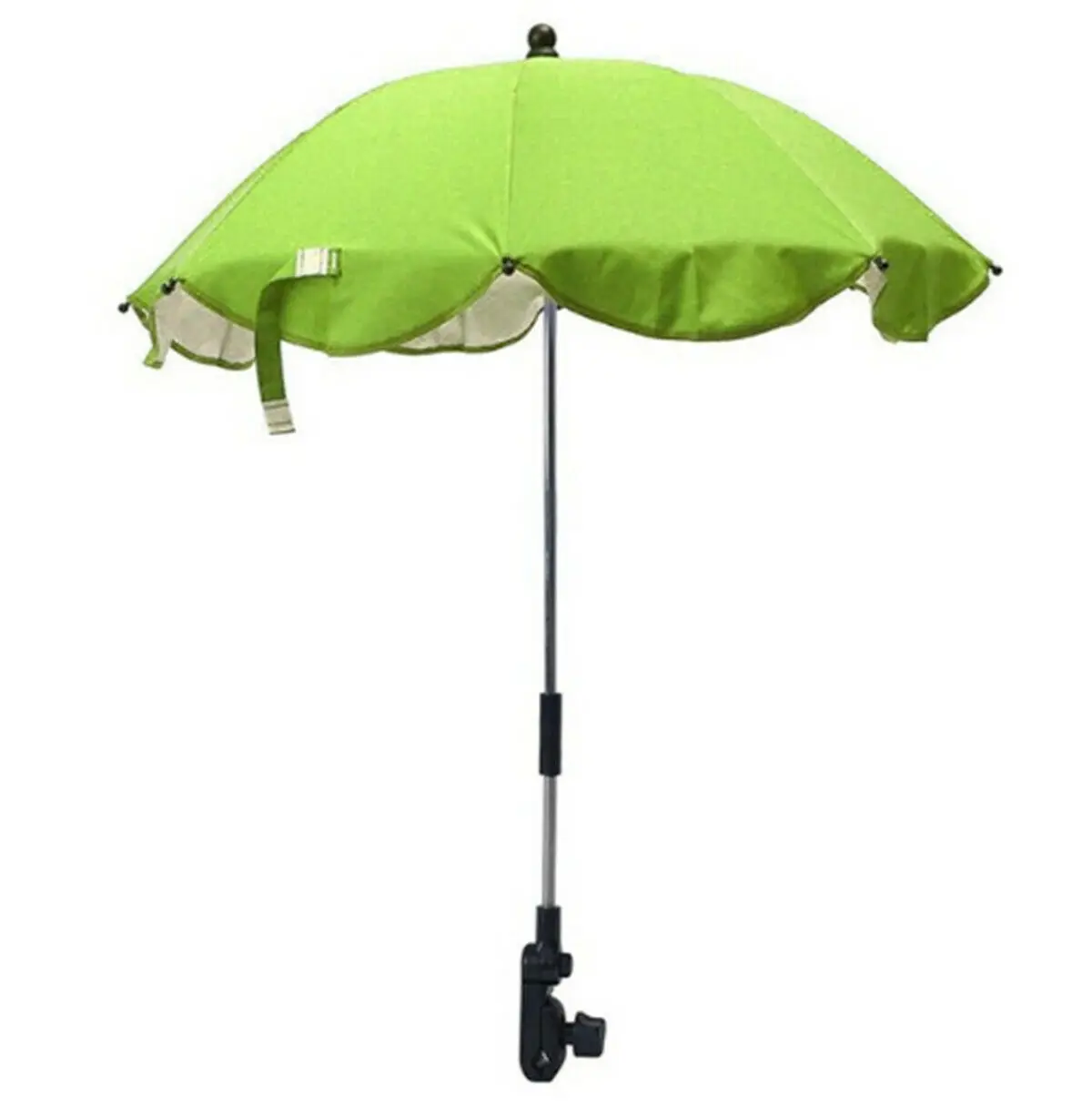 Универсальный Детский зонтик с защитой от УФ-лучей, коляска, коляска - Цвет: Зеленый