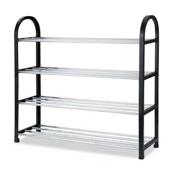 

New Design Simple Combined Shoe Rack Steel Shoe Stand Assembly Shoe Storage Organizer Stand Living Room Furniture 2019 Original