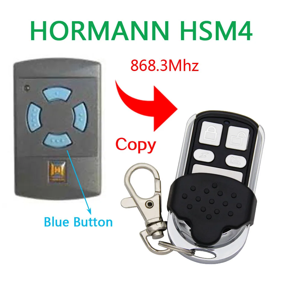 Пульт дистанционного управления для гаражных дверей/ворот Hormann HSM4 868 3 МГц|hormann
