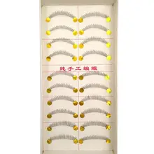 Модные натуральные Мягкие Накладные нижние ресницы DIY, как ручной работы ресницы накладные ресницы искусственные ресницы для женская косметика