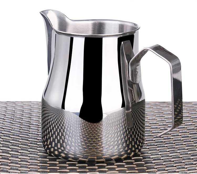 Italian Frothing Pitcher, Windspeed Stainless Steel Milk Pitcher Latte