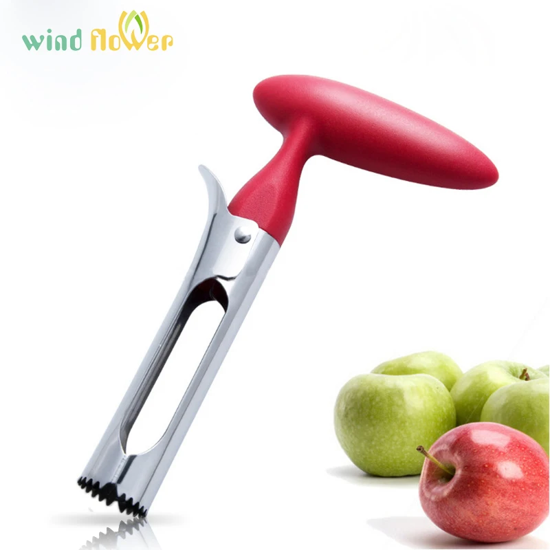

Wind flower Stainless Steel Apple Heart Corer Fruit Seed Core Remover Creative Kitchen Gadgets Fruit & Vegetable Tools