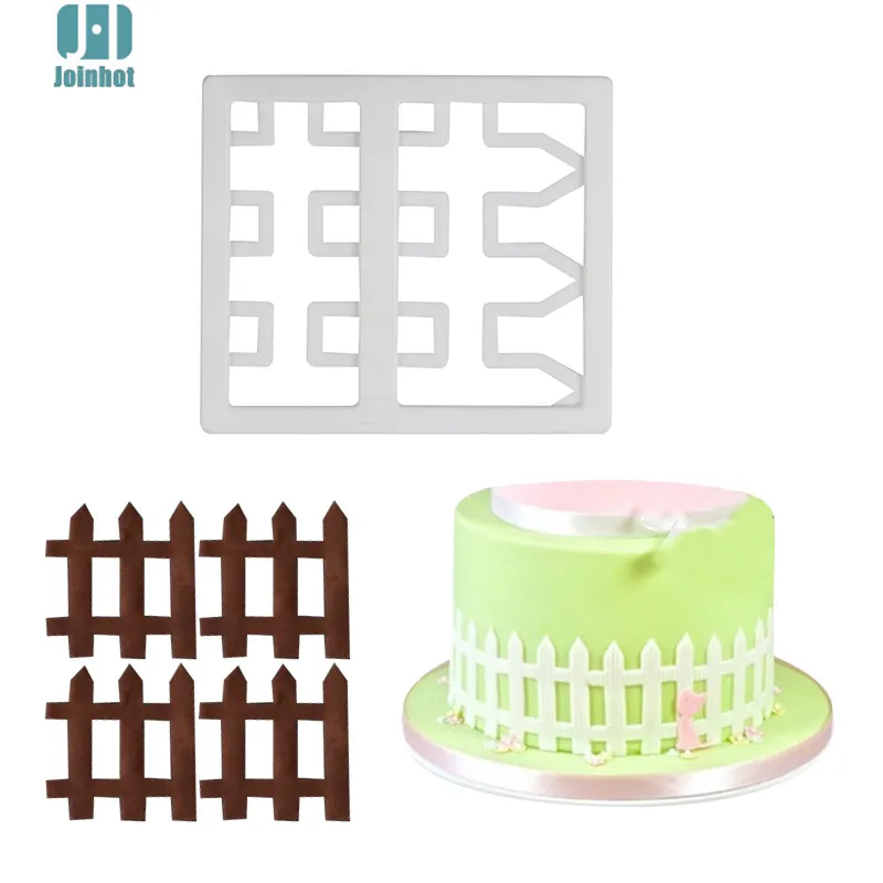 Sugarcraft Cutters Picket Fence Cookie Cutter Plastic