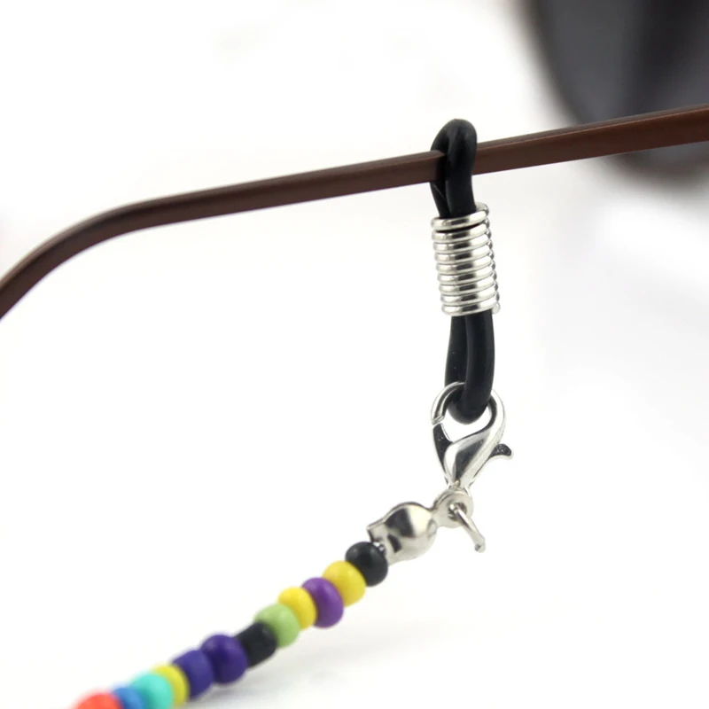 Модные женские бусы цепочка для очков цепочки ожерелье шнур для очков для чтения Держатель шейный ремешок веревка для очков