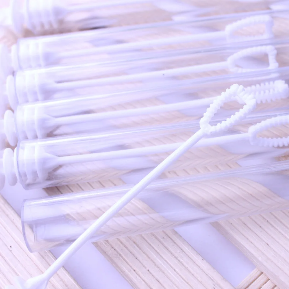 Love Straw Bubble Water Marriage Toys Bubble Water Tubes Birthday Wedding Party Tube Soap Water
