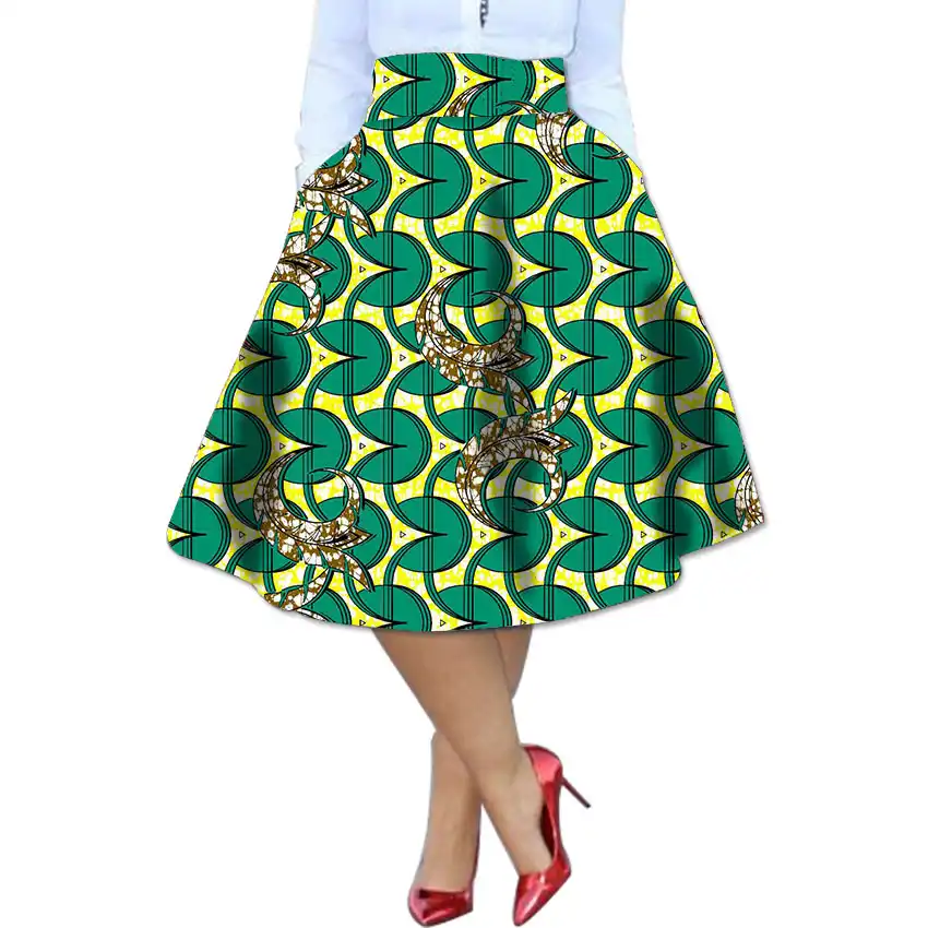 african print skirt designs