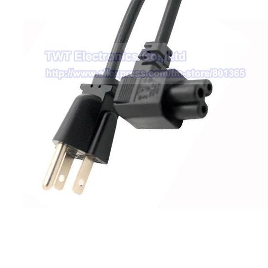 US Nema 5-15P to IEC 320 C5 angled power cord.jpg