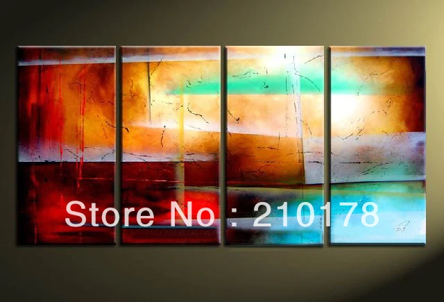 

handmade oil painting on canvas modern 100% Best Art Modern Abstract oil painting original directly from artist XD4-163