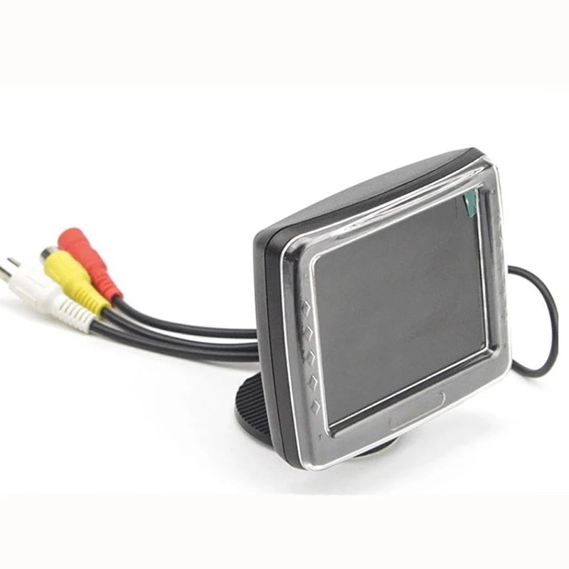 3.5 Inch Display Car Monitor Screen Rearview Parking Monitor (8)