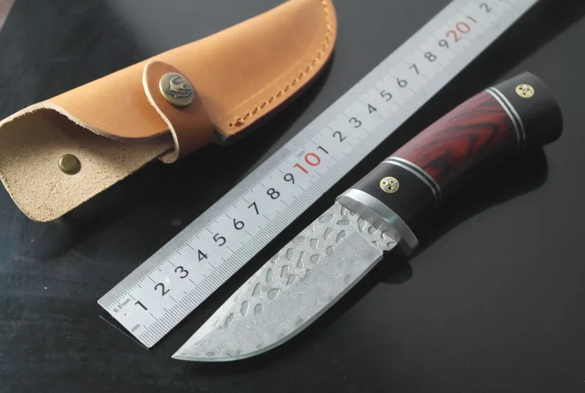 High quality Damascus steel forged straight knife hunting high hardness outdoor self-defense knife tactical army Survival knife цена High quality Damascus steel forged straight knife hunting high hardness outdoor self-defense knife tactical army Survival knife цены онлайн