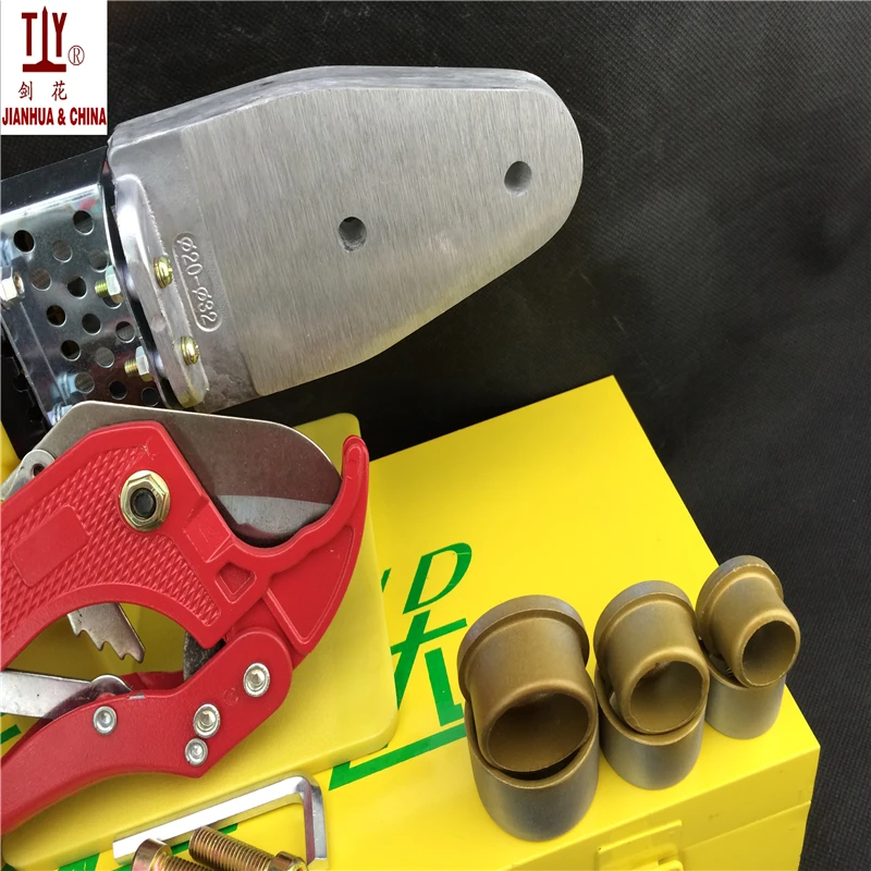 High Quality DN20-32mm Small Socket Butt Welders, PPR Pipe Hotmelt Machine, Thermal Welding, 42mm Pipe Cutter For Free