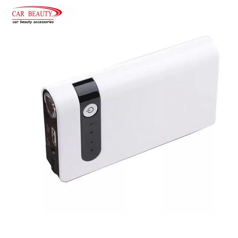 

Mini Car Jump Starter 12000mAh 12V SOS Jump Starter Portable Power Bank Emergency Booster Car Battery Charger To 2.0L Car