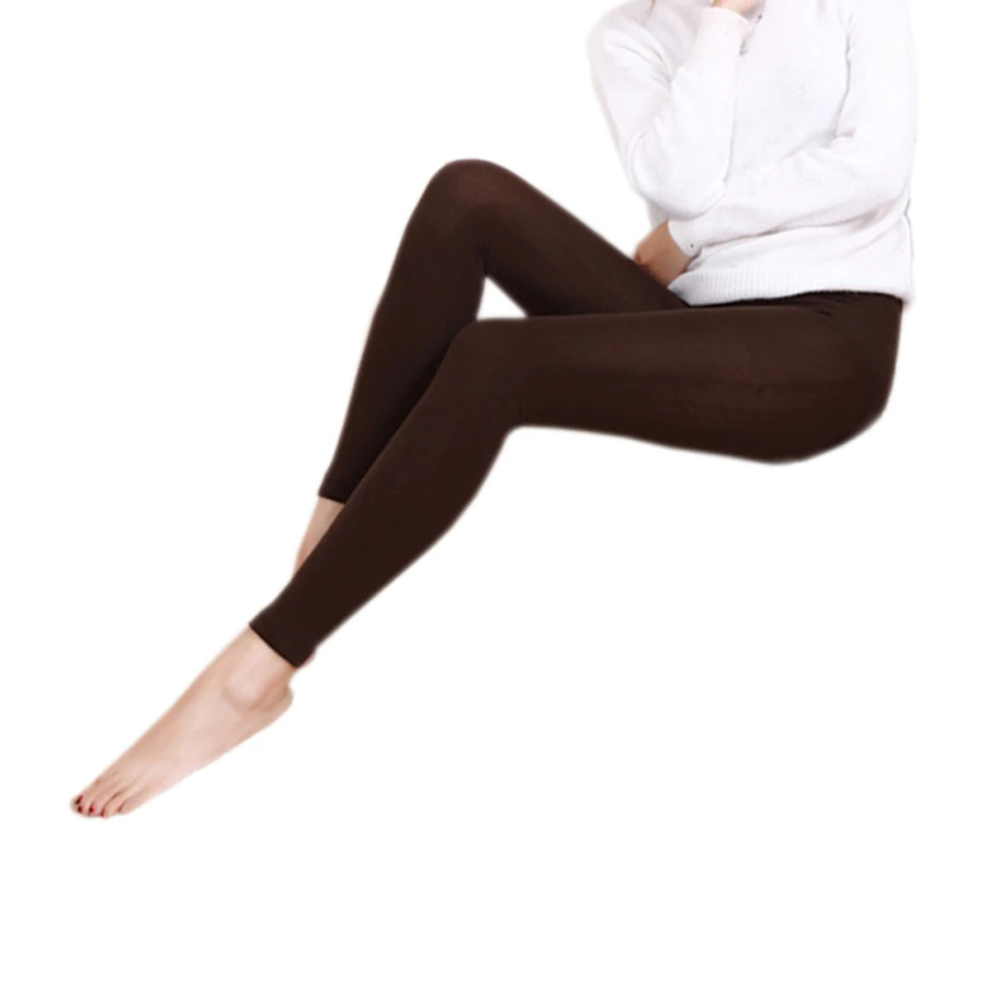 

MCGS 2017 NEW Women's Winter Warm Slim Leggings Stretch Pants Thick Footless
