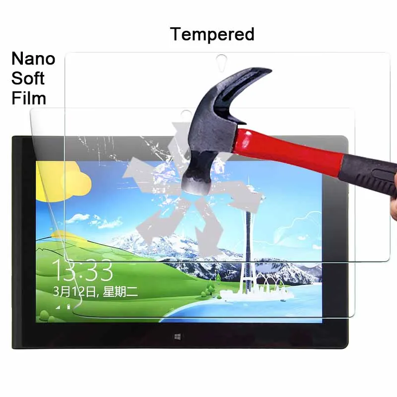 

1pcs Premium waterproof screen protector films For Lenovo ThinkPad tablet 2 10.0" TAB Explosion-proof Nano soft film in stock
