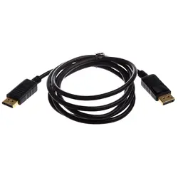 Оптовых пункт 6 футов Premium GOLD серии DisplayPort-Displayport DP-M/DP-M кабель позолоченный