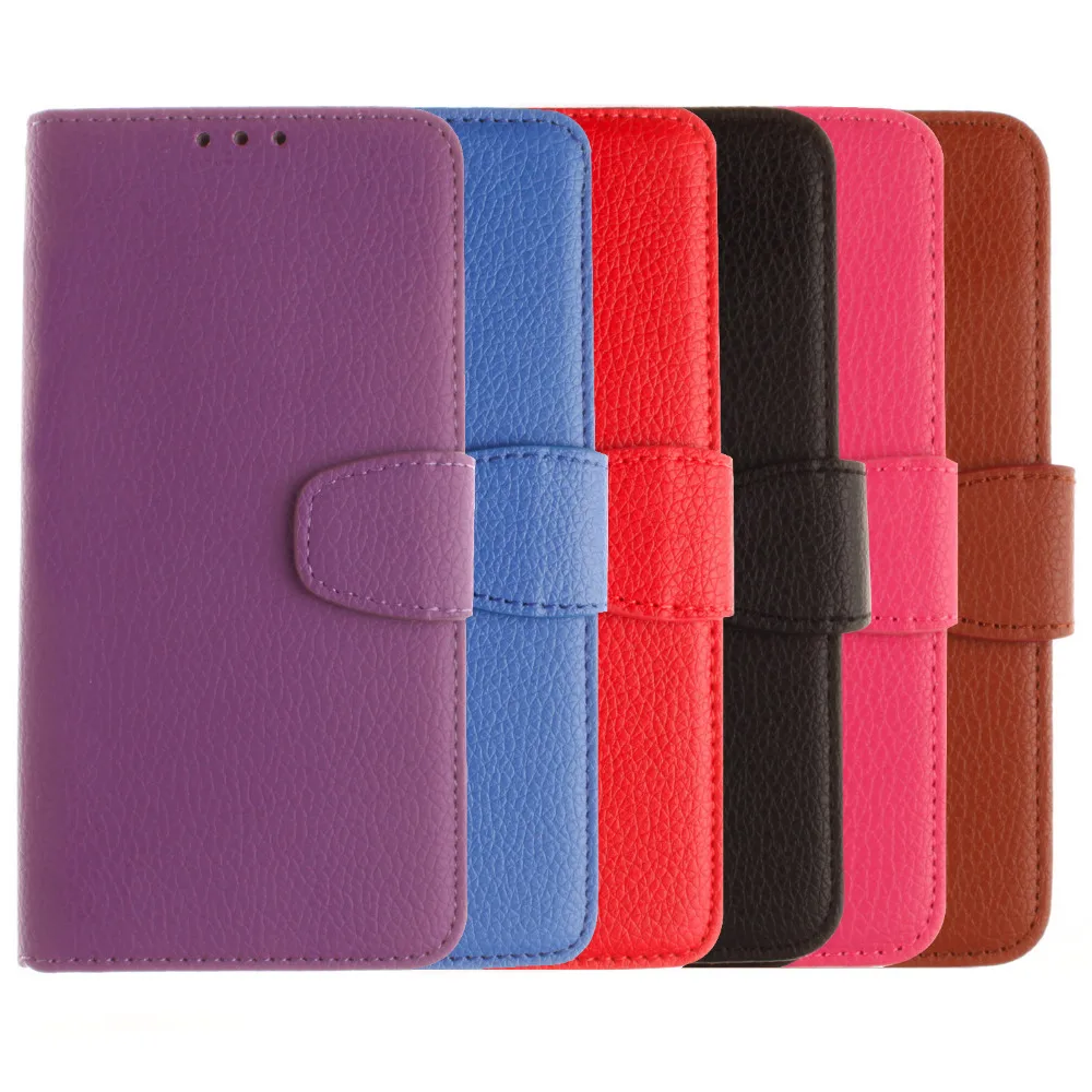 Cases for Huawei P7 Case Leather Flip Wallet Case Silicone Back Cover font b Mobile b