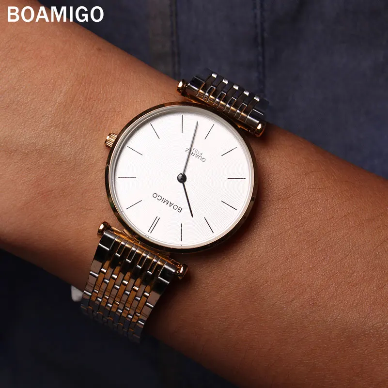 Часы мужские/женские кварцевые со стальным ремешком в деловом стиле|wristwatch strap|watch