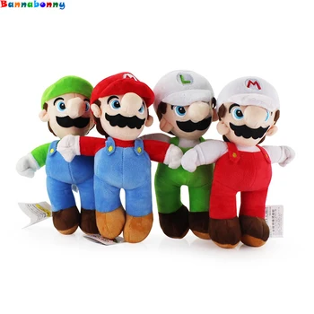 

10'' 25 cm Super Mario plush dolls Super Mario Soft Plush Mario Luigi mario bros plush toys