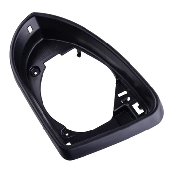 

CITALL New Car Driving Side Left Front Mirror Glass Holder Surround Trim Frame Fit for VW Golf MK7 2014 2015 2016 2017