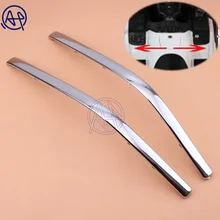 1pair Chrome Motorcycle Decoration Strips Parts Connecting Fairing Bow Shaped Strake For Honda GoldWing GL1800 2001-2011 GL1800 цена 1pair Chrome Motorcycle Decoration Strips Parts Connecting Fairing Bow Shaped Strake For Honda GoldWing GL1800 2001-2011 GL1800 цены онлайн