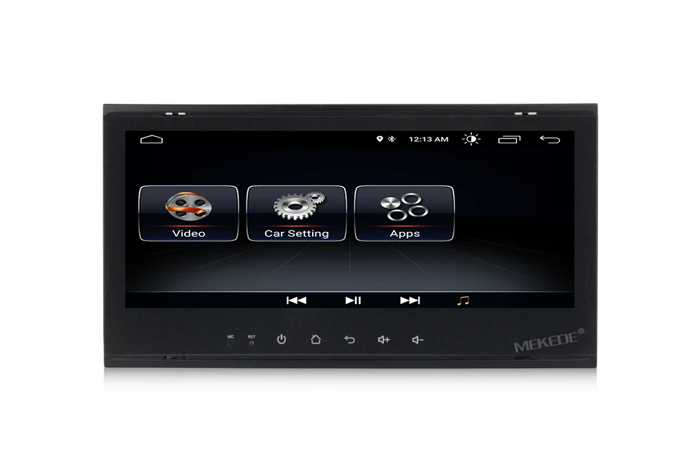 Clearance MEKEDE Android 8.1 8 .8inch Car DVD VW Touareg Multivan T5 (2002-2010) GPS 3G BT Radio RDS USB Steering wheel Canbus 2
