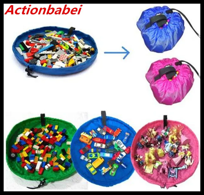

Actionbabei Hot sale! new Portable 45cm Kids Children Infant Baby Play Mat Toys Organizer for baby Toys