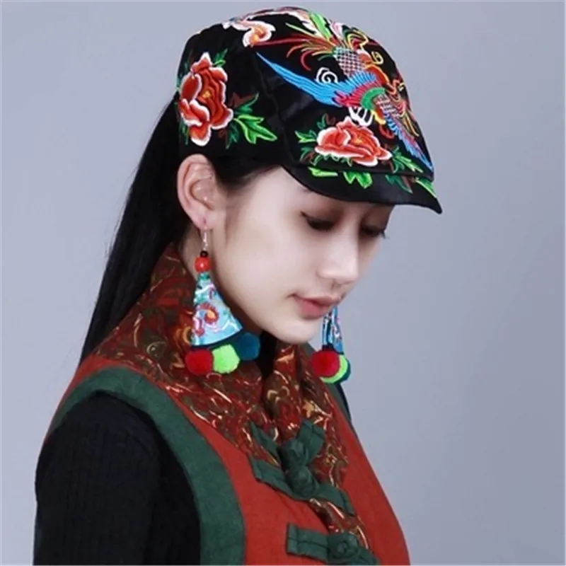 Новинка 2019 Harajuku женские кепки модные народные повседневные винтажные Этнические