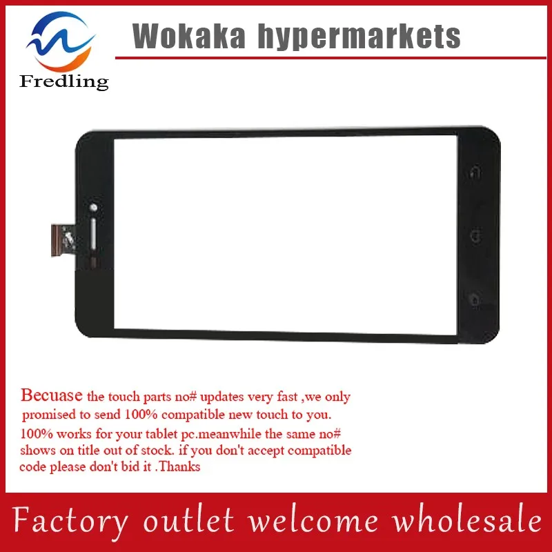 

Black white New Touch Screen For 5.5" Sencor element P5501 Phablet Touch panel Digitizer Sensor Replacement Free Shipping