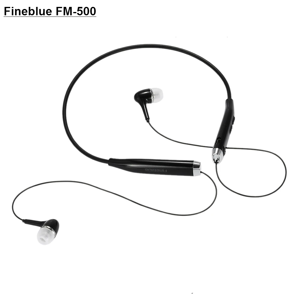

Fineblue FM-500 Wireless Stereo Headset Bluetooth Sports Running Handsfree Headphones In Ear Magnetic Auriculares NFC Anti-lost
