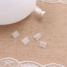 100PCS/Lot Useful „V“ Shape Balloons Sealing Clip Ballon Buttons Clips Wedding/Birthday/Christmas Party Decoration Supplies