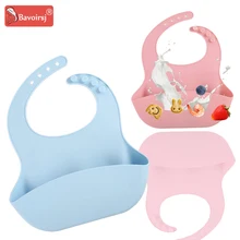 Безопасные Мягкие силиконовые детские нагрудники для кормления, столовые приборы с принтом, яркие цвета, Детские Водонепроницаемые Мультяшные нагрудники для новорожденных, T0131