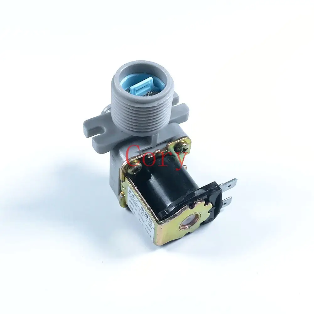 1 шт. 3/" BSPP Впускной Мужской пластиковый Электрический электромагнитный клапан 220VAC нормально закрытый высокотемпературная прокладка для стиральной машины
