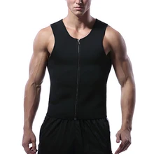 Cainiao super economy new font b men s b font hot sauna sweat clothing vest body