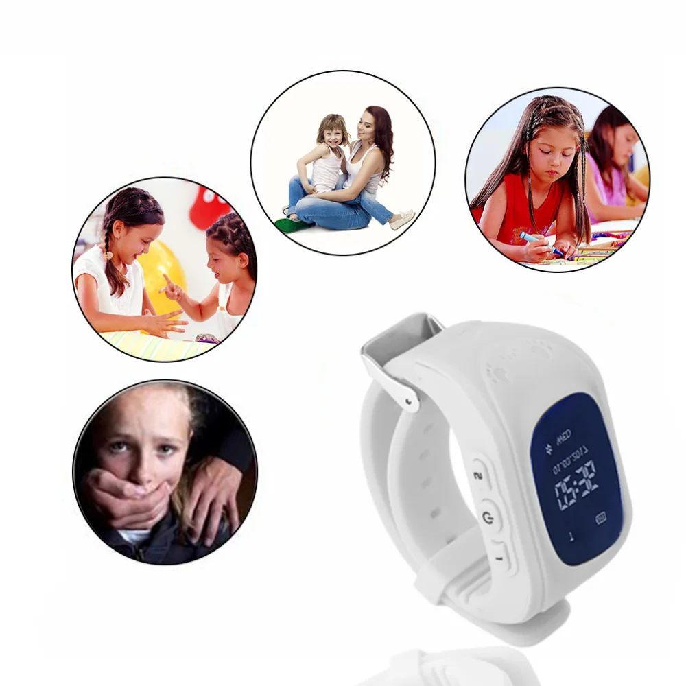 Q50 Smart Watch Kids SmartWatches Anti-Lost Smart Wrist for Children SOS Call Location Finder Locato Tracker Without GPS