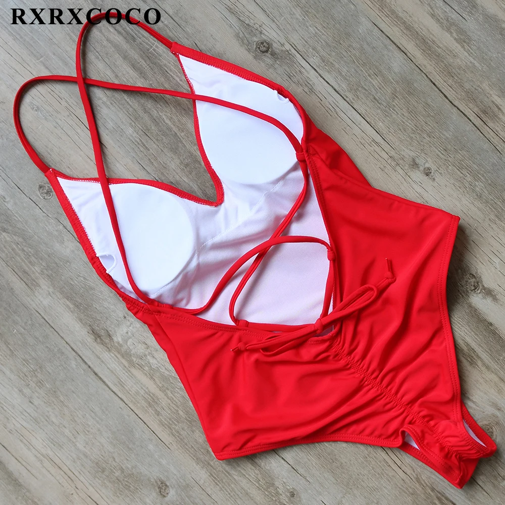 Купальник RXRXCOCO Женский цельный 2019|swimwear swimming|beachwear womenbeachwear swimwear |