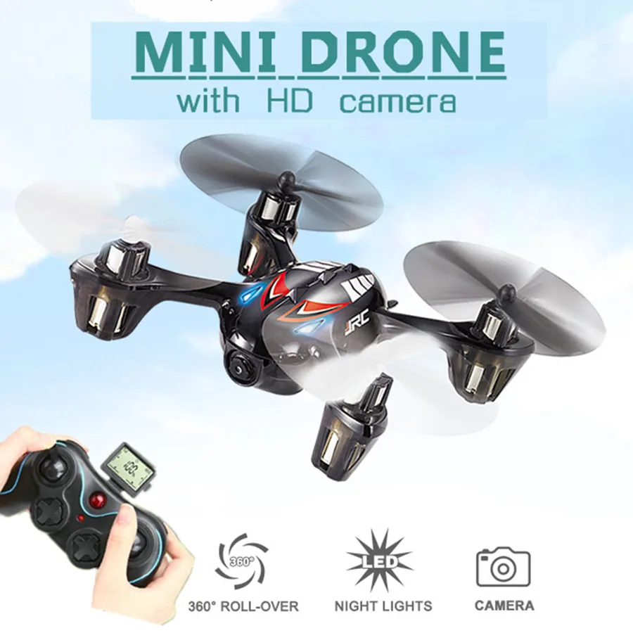 Mini Drones With 2MP Camera Hd H6c+SD  micro Quadcopter Flying camera Helicopter 4CH 6-axis  Professional Drones Flying Toys