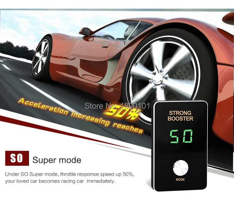 

Mini 8 Mode auto racing parts Car electronic throttle controller sprint Strong Booster for Mercedes Benz C200 2016 New Benz GLC