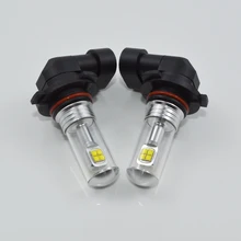 2 шт./лот высокое Мощность HB3 9005 светодиодный противотуманный свет лампы LED DRL лампы 3000lm светодиодный автомобиль противотуманные фары белый 6000 к 12 V-24 V дневные ходовые огни