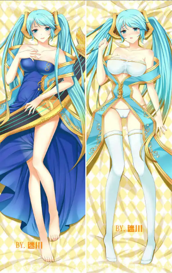 Популярные игровые персонажи Аниме Сексуальная девушка ahri & sona buvelle katarina