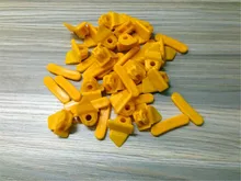 STARPAD For Tyre wear jacket Tyre Bird Head Accessories pads yellow 10 pieces lot