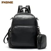 New women's backpack head layer cowhide retro style backpack manufacturers direct travel backpack backpack head backpack