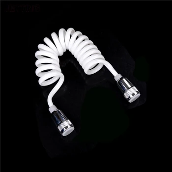 

New Sale Flexible Shower Hose For Toilet Bidet Shattaf Sprayer ABS Spring Telephone line Design Hot Water Plumbing Hose 2.0M