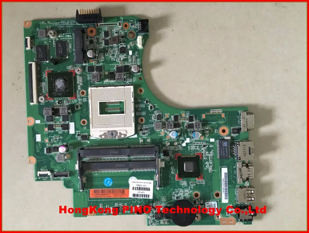 

756221-001 For HP 15 Mainboard laptop motherboard HM86 820M/2G Laptop motherboard 100% Tested working