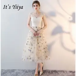 Это Yiiya 2018 Популярные Роскошные элегантные вечерние платья Sexy кружева иллюзия известный дизайнер вечерние торжественное платье LX257