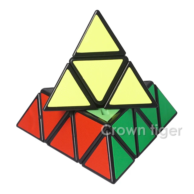 3X3X3 Triangle Pyramid Magic Cube Puzzle cube professional Speed game Cubes fun Educational Toy Gifts For Children Kids 5