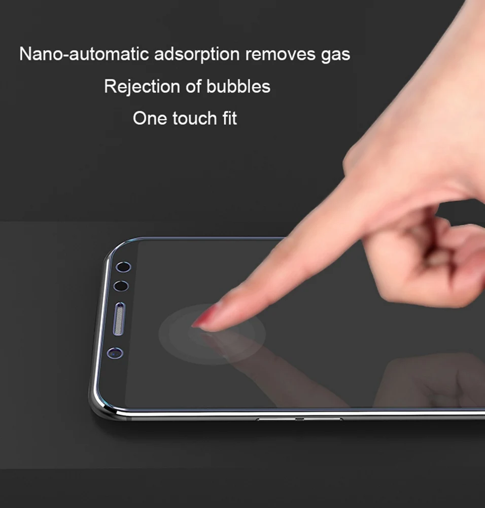 2PCS 5D Glass For Huawei Mate 10 Lite Tempered Glass Full Cover For Huawei P8 P10 P20 Lite 2017 P20 Pro P Smart Screen Protector (2)