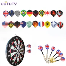 Стальная медная игла наконечник Дротика s с хорошим полетом бросок игрушка 60 шт