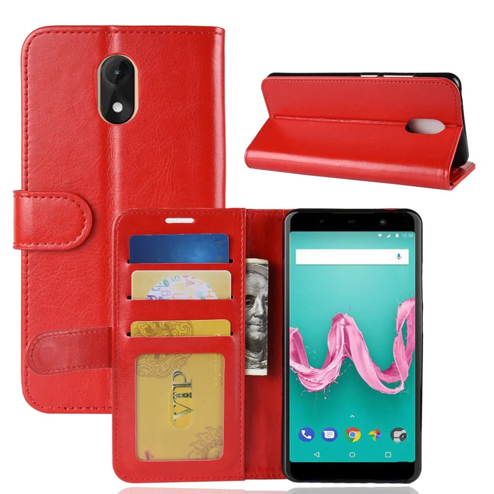 YINGHUI Роскошные Винтаж кожаный чехол для wiko lenny 5 Ретро Простой откидная крышка