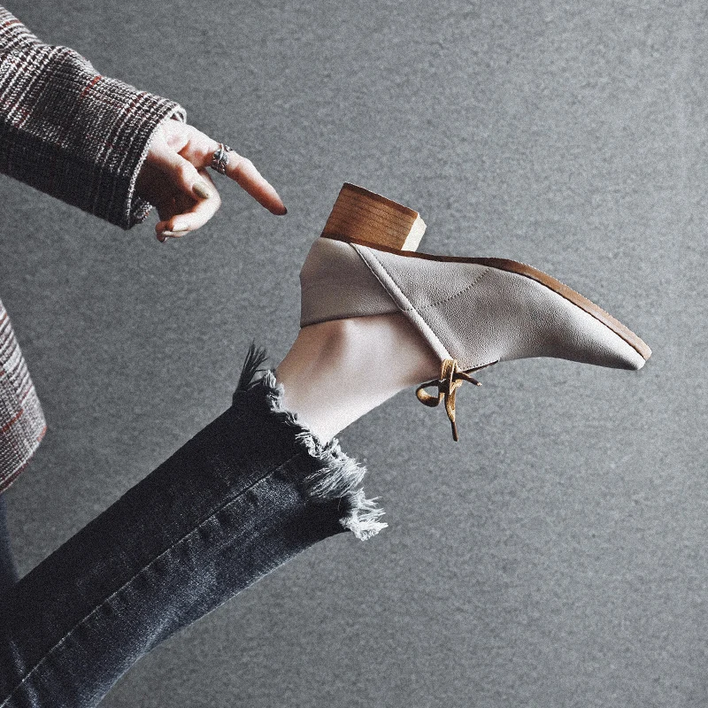 

MYCORON 2018 Spring And Autumn New Lace Boots Ladies High Quality Casual Shoes British Wind Women'S Shoes Sapato Feminino