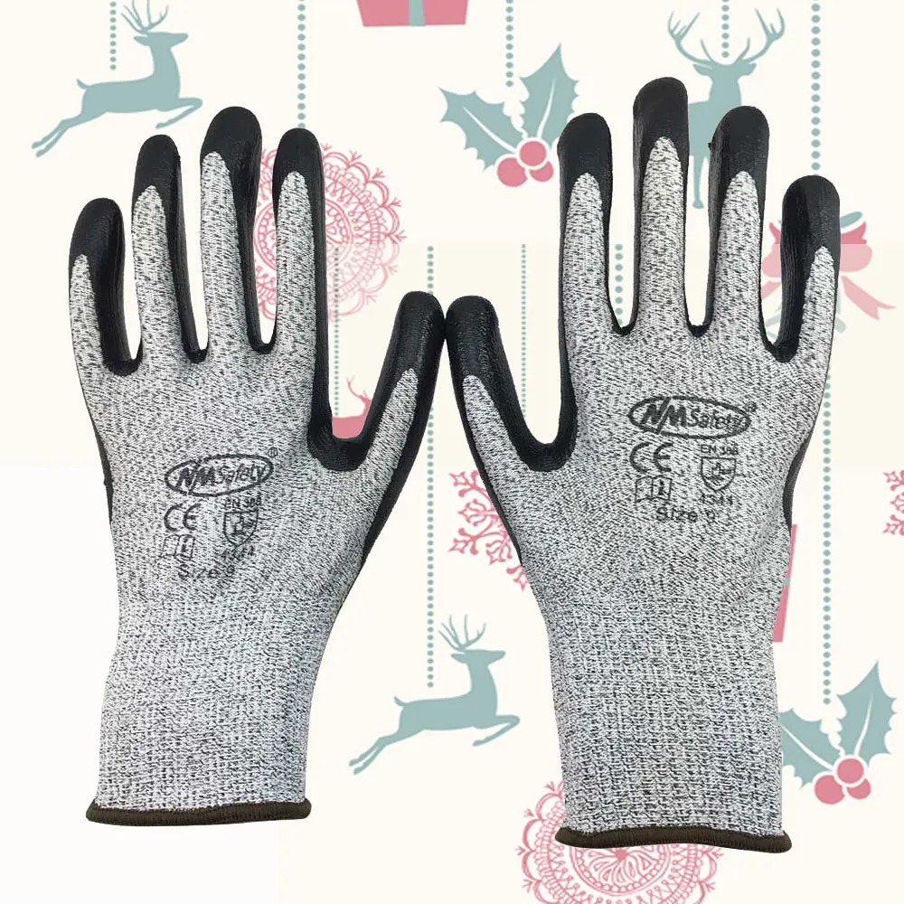 

NMSafety New Arrival 100% Working Protective Gloves Cut-resistant Anti Abrasion Safety Gloves
